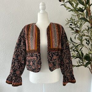 Love The Label Jaelyn Floral Cotton Jacket